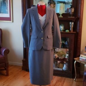 Vintage classic Rheinauers women's gray suit sz6